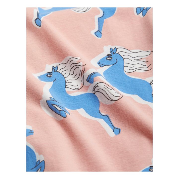 Organic Cotton Horse Dress Pink- Product image n°2