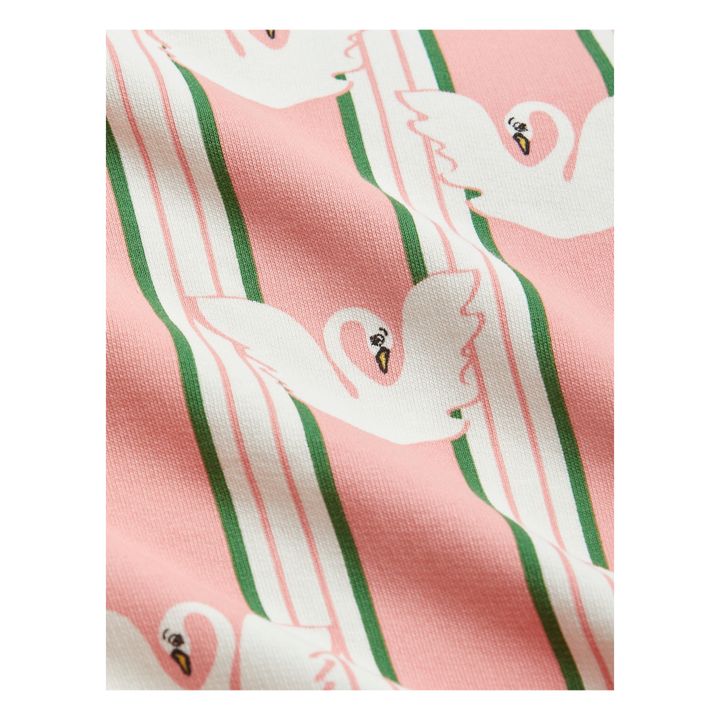 Organic Cotton Swan Jumpsuit Rosa- Imagen del producto n°3