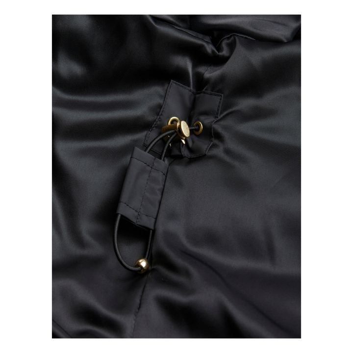 Recycled Polyester Panda Puffer Jacket Schwarz- Produktbild Nr. 4