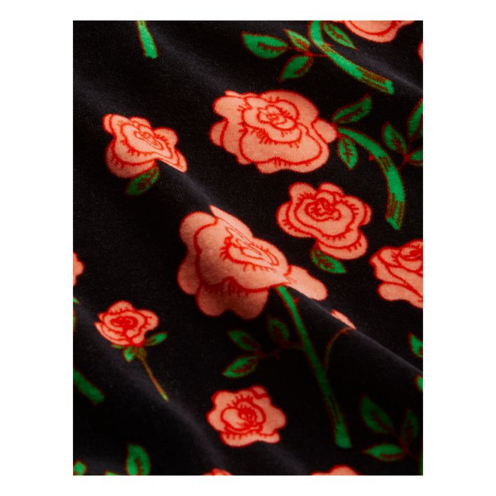 Organic Cotton Velour Trousers Negro- Imagen del producto n°1