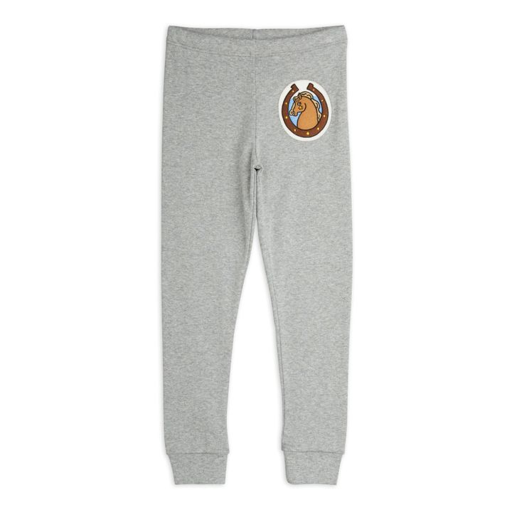 Organic Cotton Horse Leggings Grau- Produktbild Nr. 0