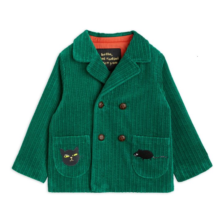 Organic Cotton Jacket | Green- Product image n°0
