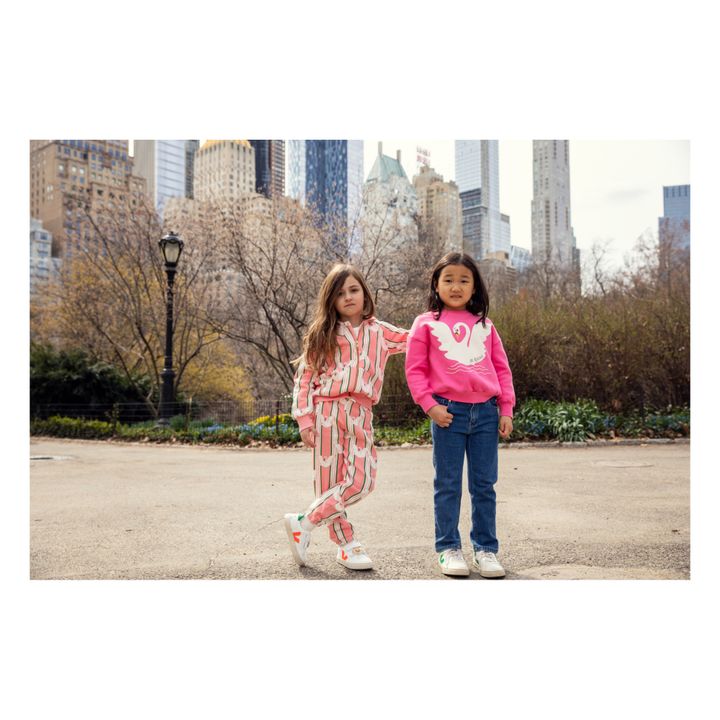 Organic Cotton Swan Joggers Rosa- Imagen del producto n°1
