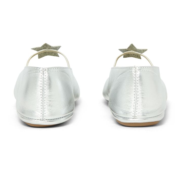 Chaussons Etoiles | Argenté- Image produit n°2