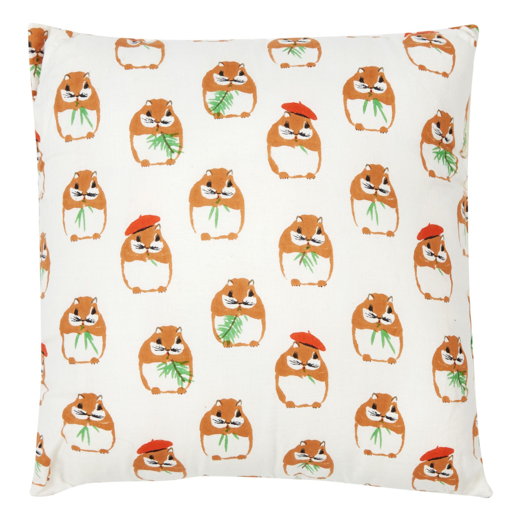 Squirrel Cushion | White- Product image n°0