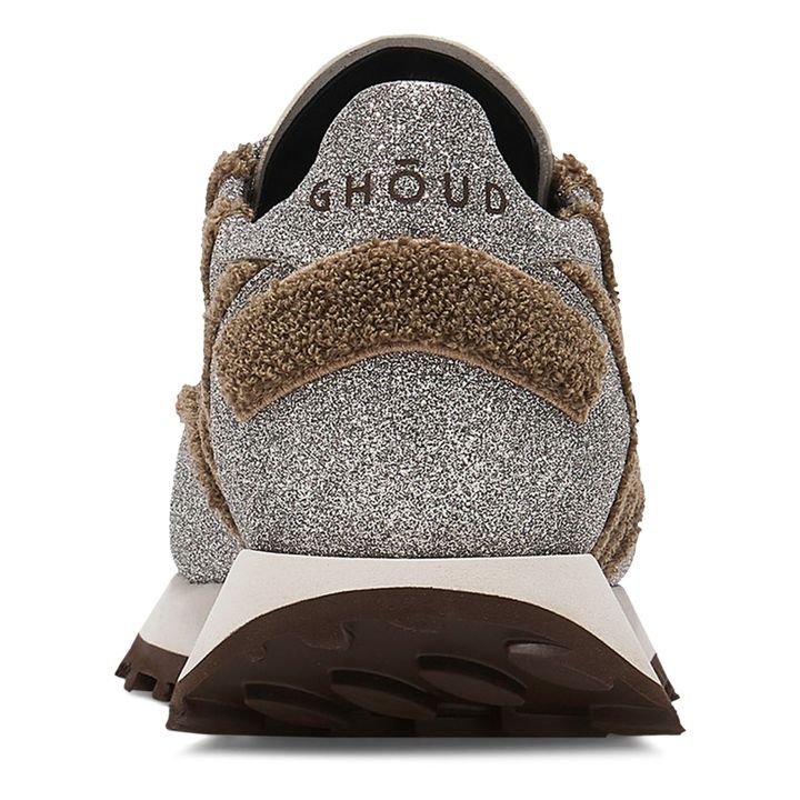 Rush One Low-Top Glitter Sneakers | Argento- Immagine del prodotto n°4