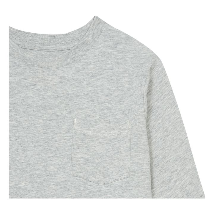 Cyriel Organic Cotton T-shirt | Grey- Product image n°4