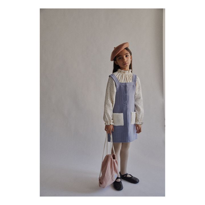 Mari Organic Cotton Muslin Blouse | Ecru- Product image n°1