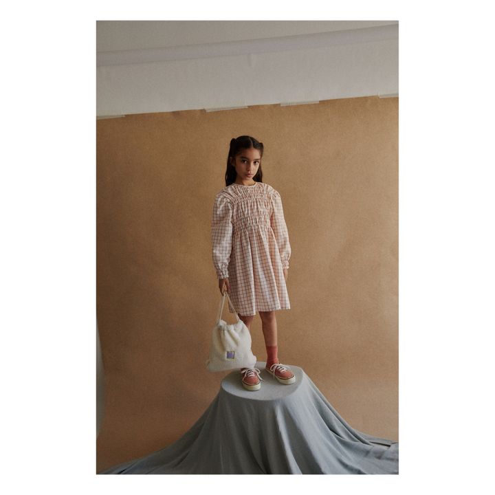 Vestido de algodón orgánico Harper | Crudo- Imagen del producto n°1