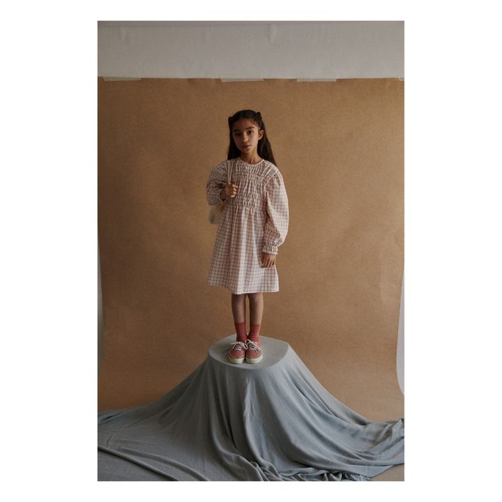 Vestido de algodón orgánico Harper | Crudo- Imagen del producto n°2