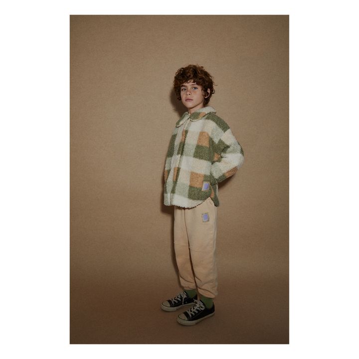 Lion Organic Cotton Joggers | Apricot- Product image n°2