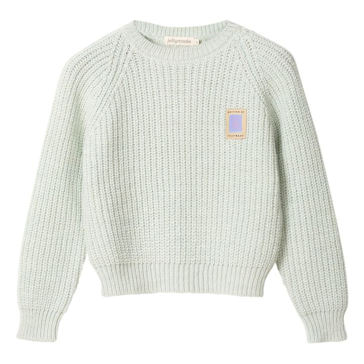 Jersey de punto Lorca | Verde agua- Imagen del producto n°0