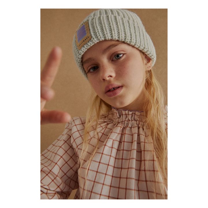 Bonnet Written | Vert d'eau- Image produit n°1