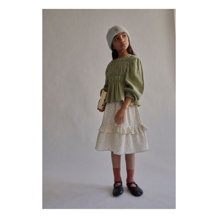 Bonnet Written | Vert d'eau- Image produit n°2