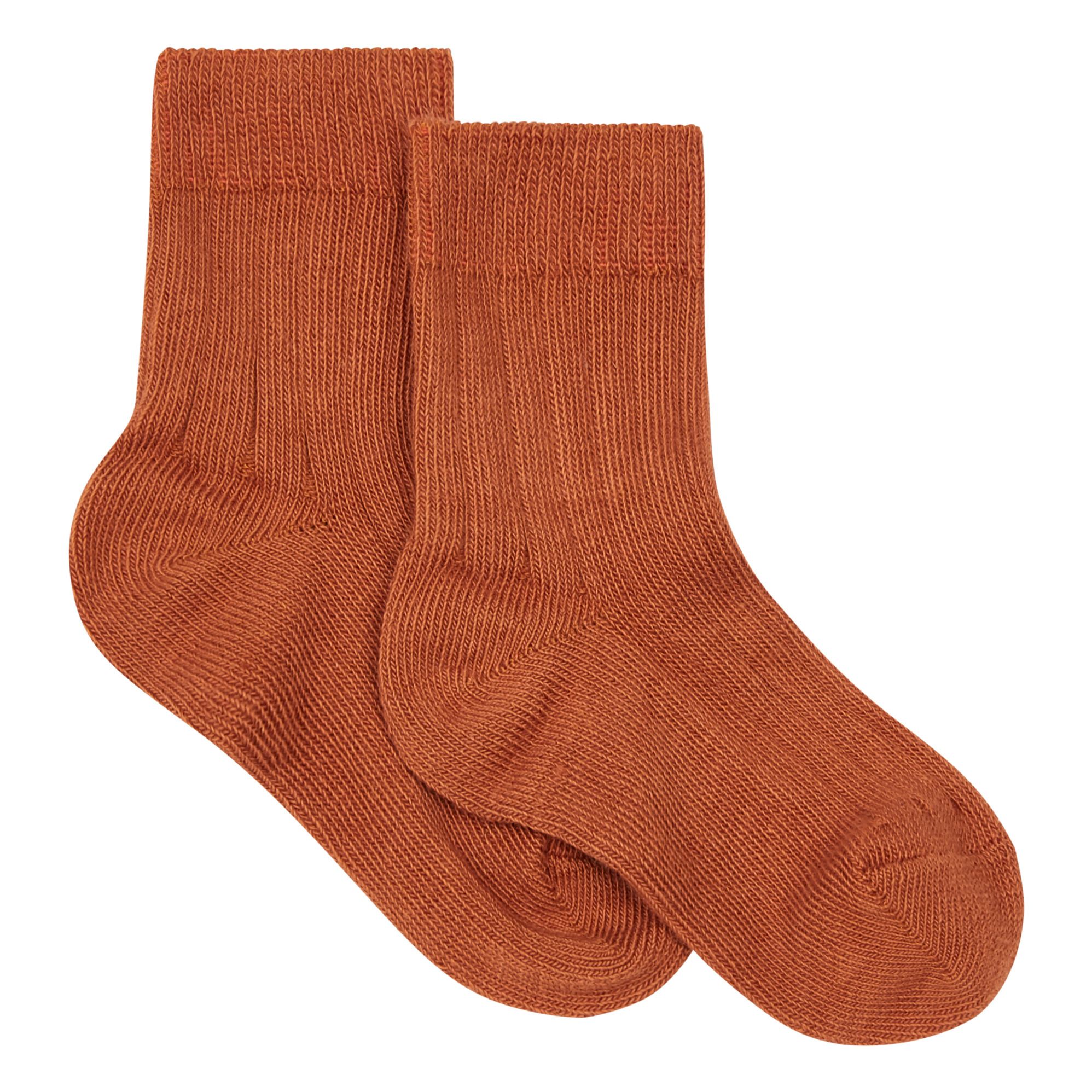Ribbed Socks | Albaricoque- Imagen del producto n°0