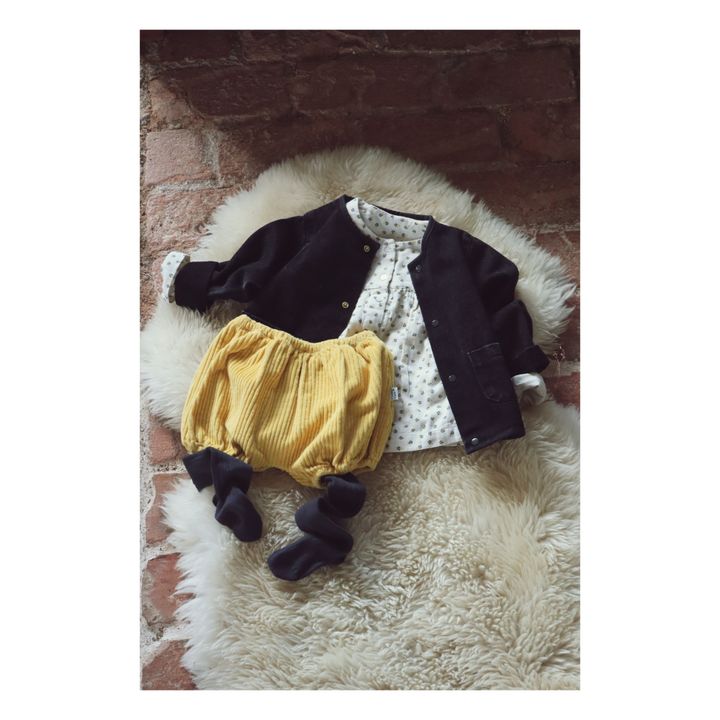 Verveine Corduroy Bloomers | Amarillo- Imagen del producto n°1
