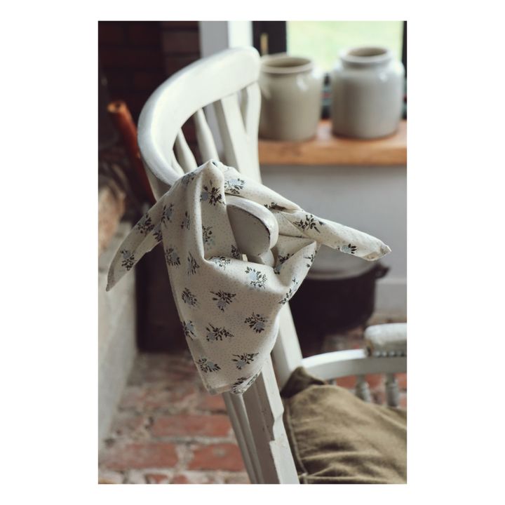 Sunflower Organic Cotton Floral Scarf | Crudo- Imagen del producto n°5