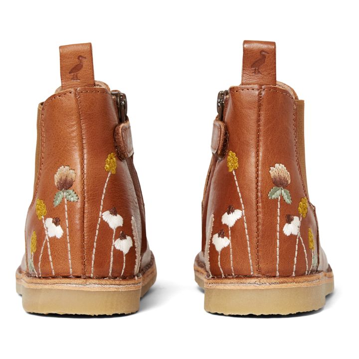 Embroidered Boots - Uniqua Capsule Collection | Cognac- Product image n°7