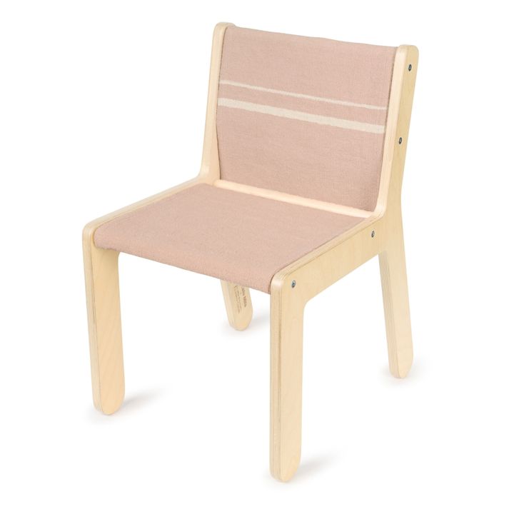 Chaise Sillita en bouleau déhoussable | Nude- Product image n°0