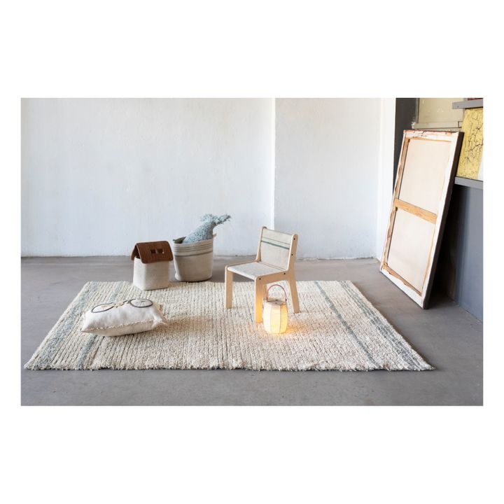 Chaise Sillita en bouleau déhoussable | Bleu pâle- Image produit n°3