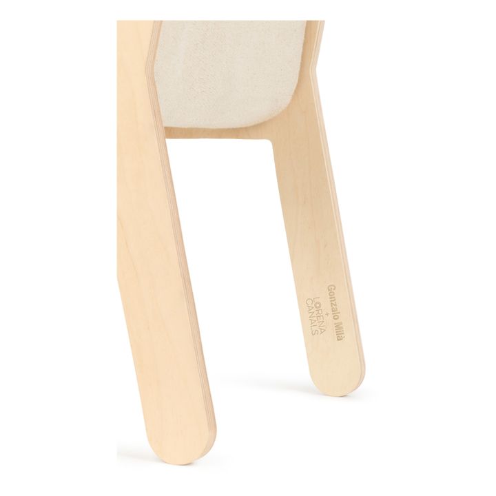 Chaise Sillita en bouleau déhoussable | Pale blue- Product image n°8