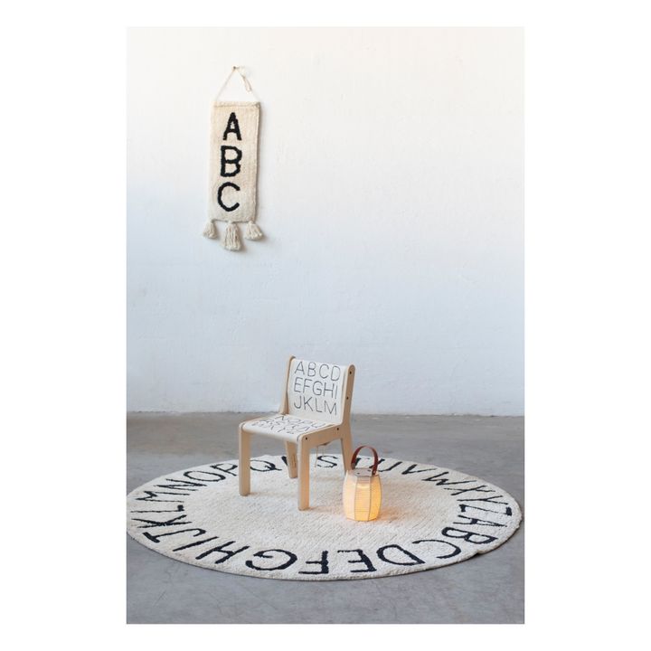 Chaise Sillita en bouleau déhoussable | Ecru- Image produit n°1