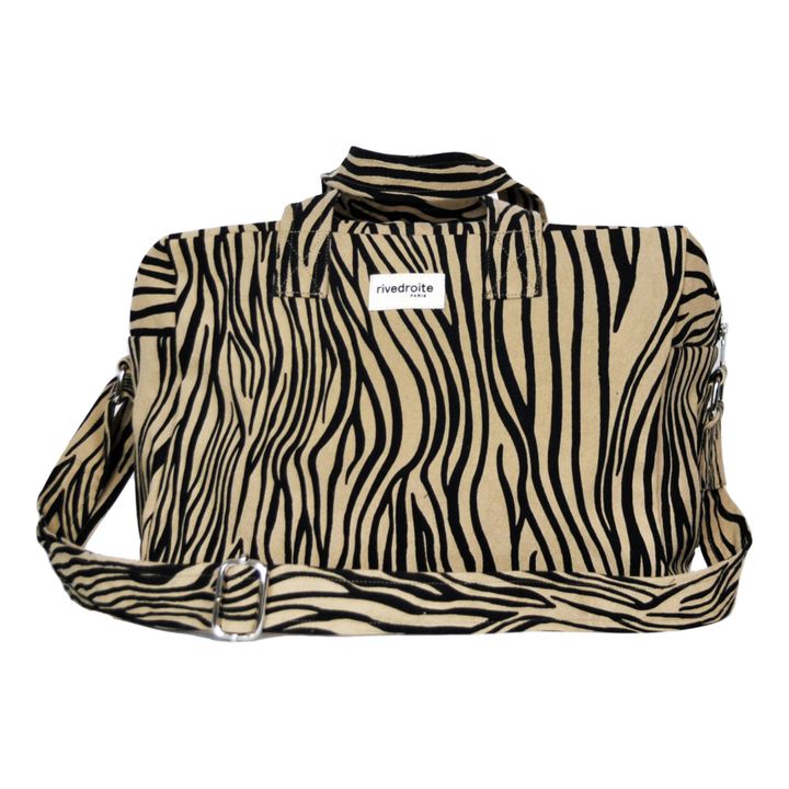 Bolso 24 h Sauval de algodón reciclado | Ocre- Imagen del producto n°0