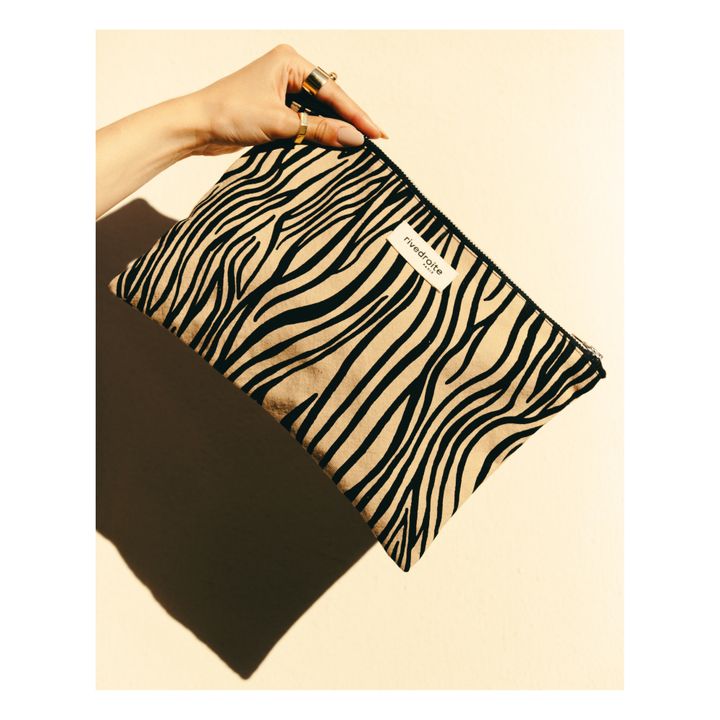 Pochette Barbette en coton recyclé | Ocre- Image produit n°1