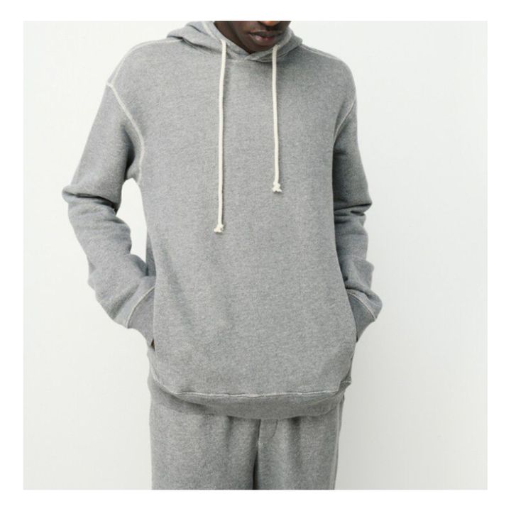 Hoodie Gupcity Gris chiné- Image produit n°1