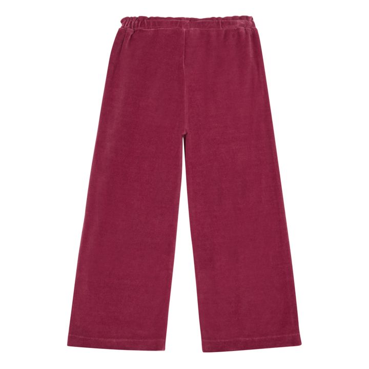 Velour Trousers | Rosa- Produktbild Nr. 1