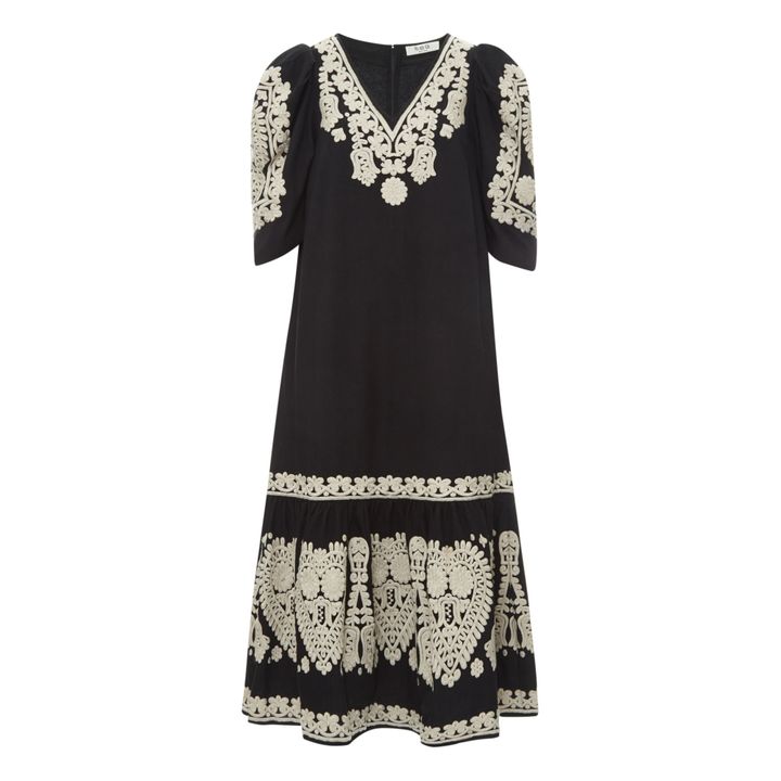 Holly Soutache Dress | Nero- Immagine del prodotto n°0