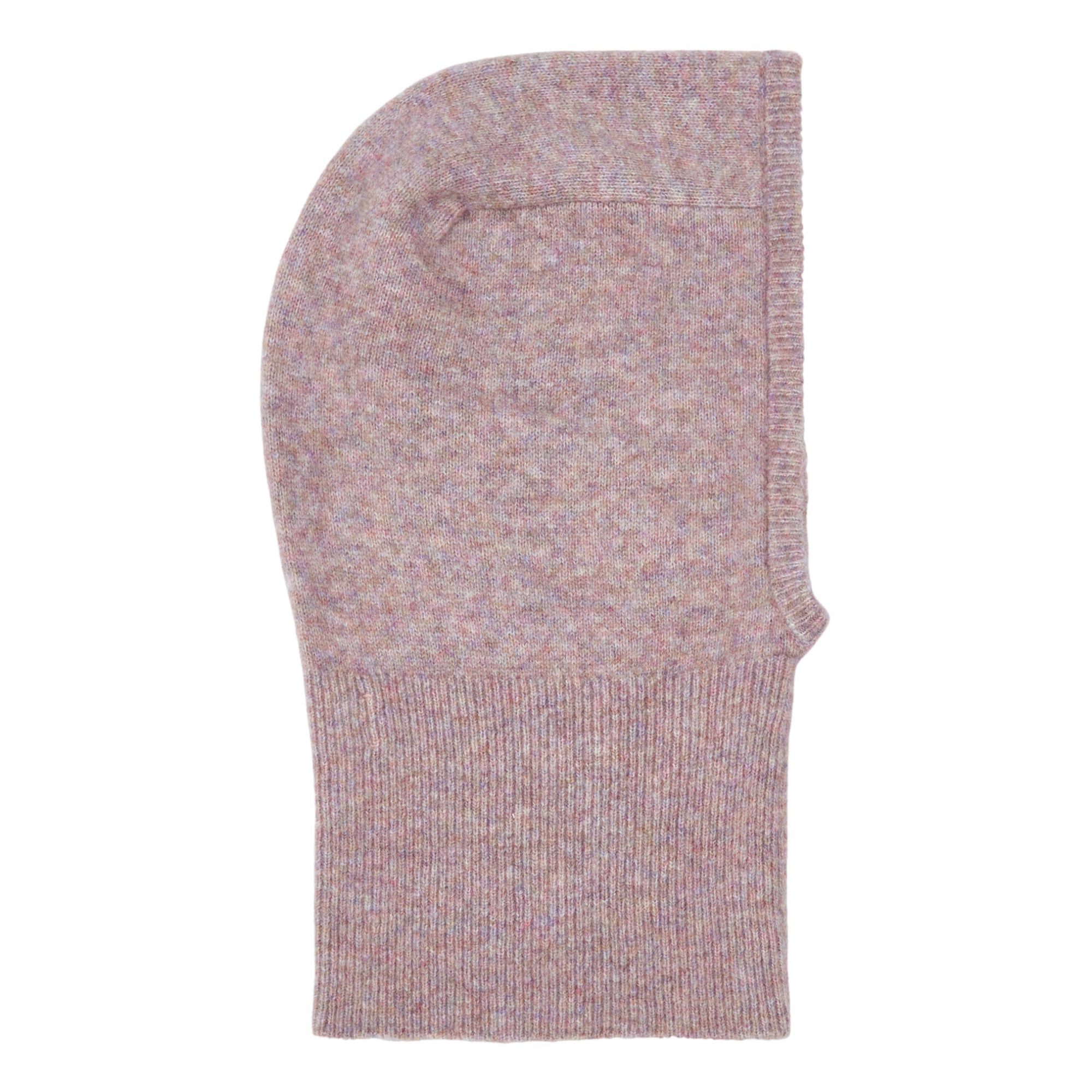 Cagoule Tibo Laine et Mohair | Vieux Rose- Image produit n°0