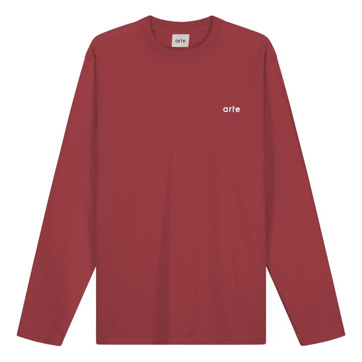 Tag T-shirt | Burdeos- Imagen del producto n°7