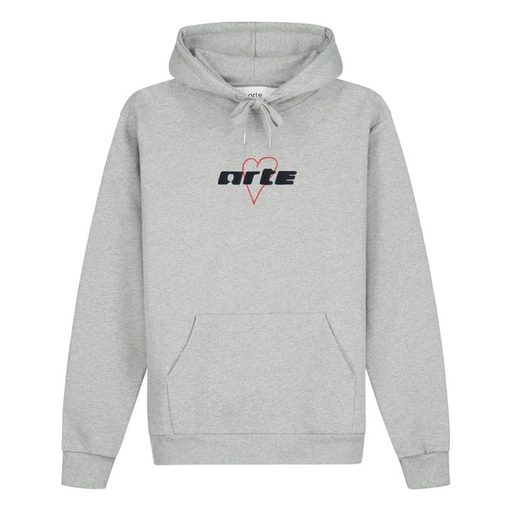 Heart Hoodie | Grau- Produktbild Nr. 0