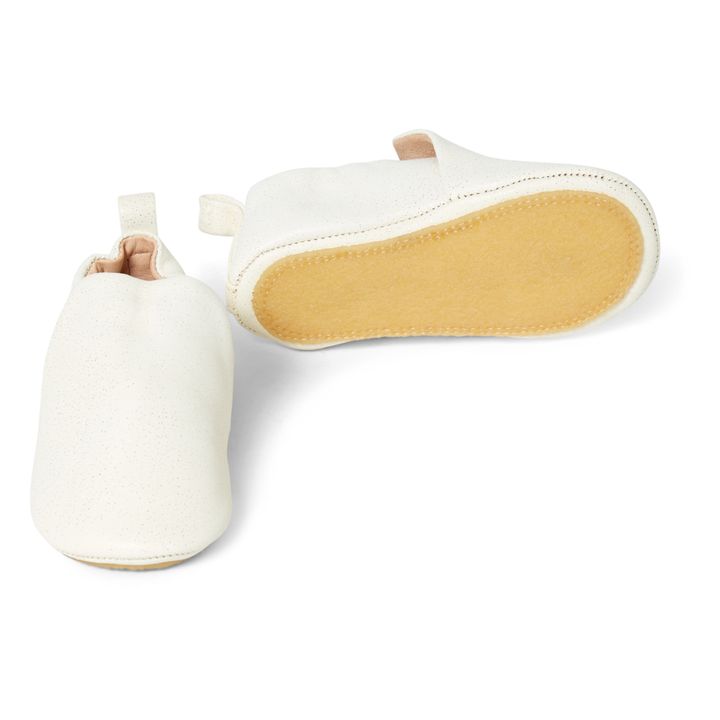 Chaussons Pré-Marche Paillettes | Blanc- Image produit n°1