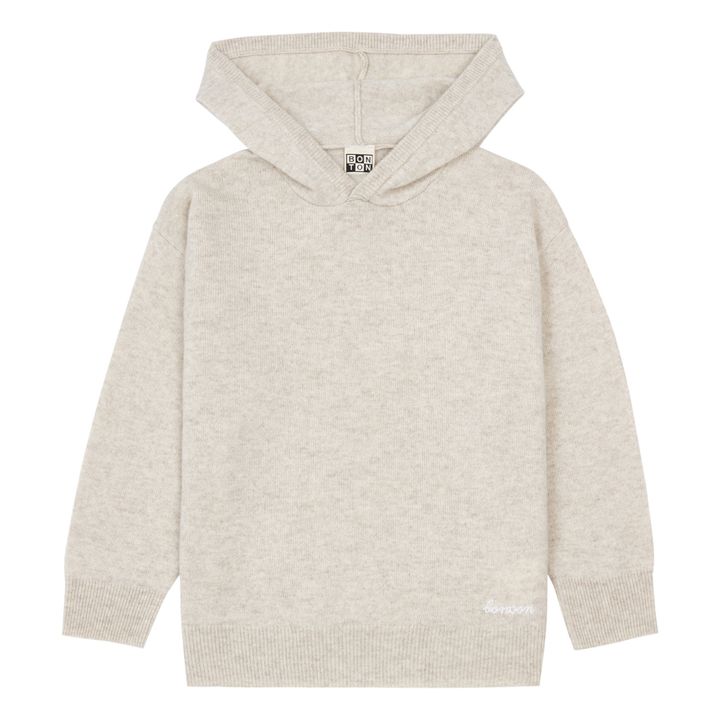 Cashmere Hoodie | Beige- Imagen del producto n°0