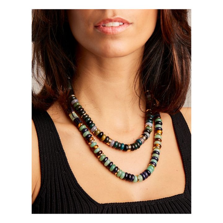 Alexa Sunset Necklace | Green- Product image n°2