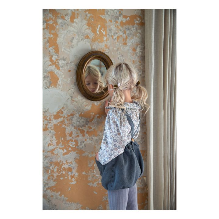 Blouse Velours Côtelé Liberty Exclusif Astrid | Ecru- Image produit n°3