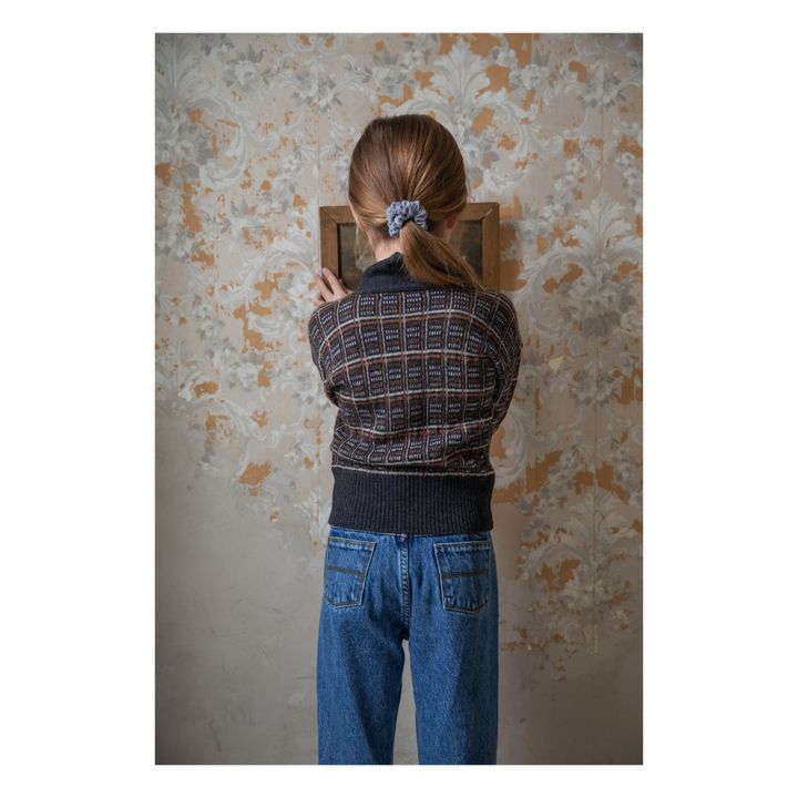 Capucine Merino Wool Jumper | Charcoal grey- Product image n°4