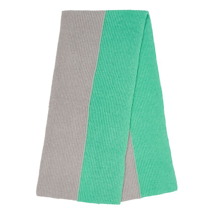 Boys Two-Tone Scarf | Grün- Produktbild Nr. 0