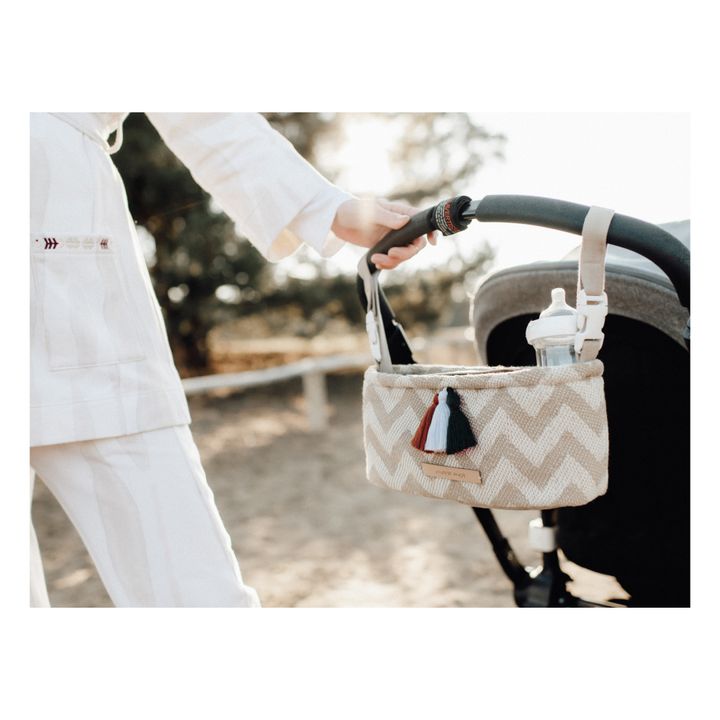 Stroller Organiser Bag | Beige- Produktbild Nr. 1