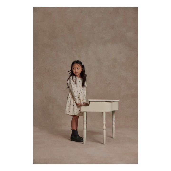 Spotted Dress | Cremefarben- Produktbild Nr. 1