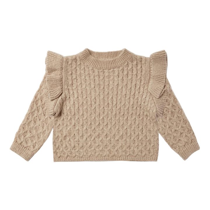 Pull La Reina | Camel- Image produit n°0