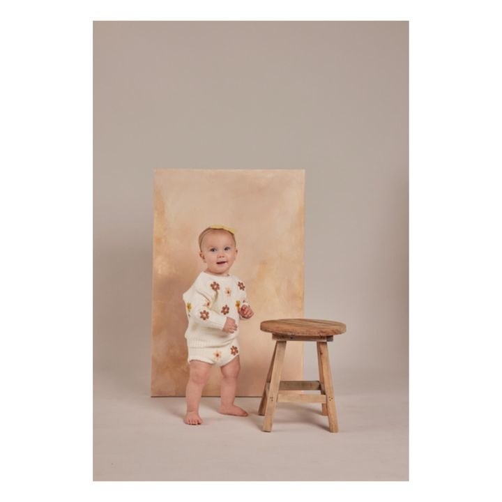 Knitted Flower Bloomers | Weiß- Produktbild Nr. 1