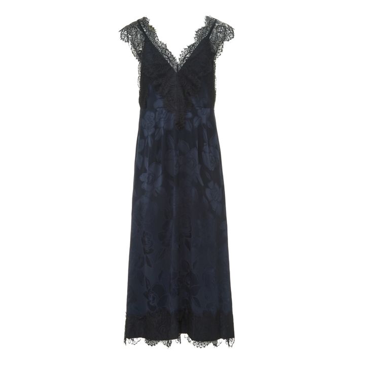 Estela Dress | Nachtblau- Produktbild Nr. 4