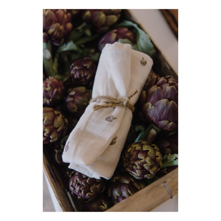 Lange Coton Bio | Ecru- Image produit n°1