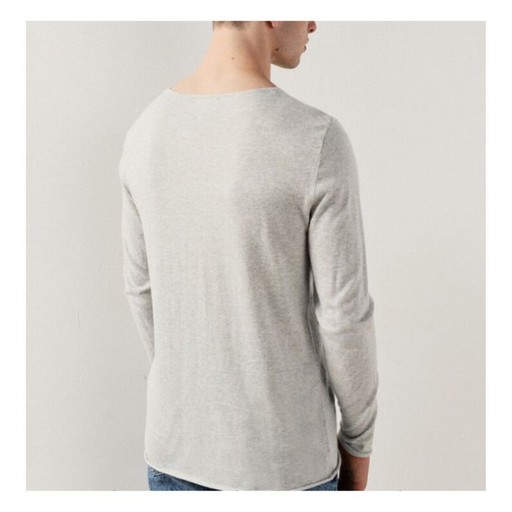 Marcel Jumper | Gris jaspeado claro- Imagen del producto n°5
