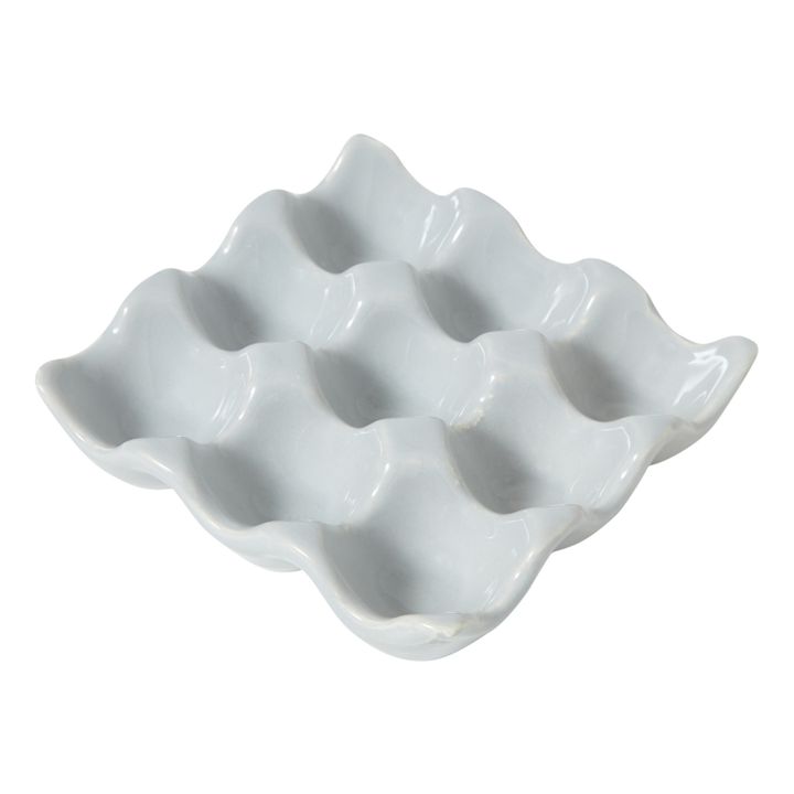 Ceramic Egg Storage Dish | Hellgrau- Produktbild Nr. 1