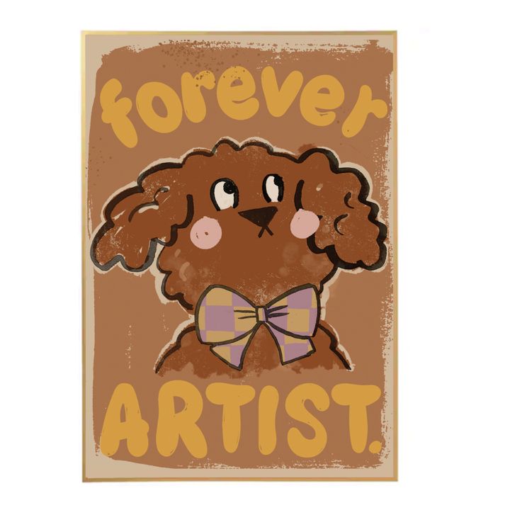 Grande affiche Chien Forever artist- Image produit n°0