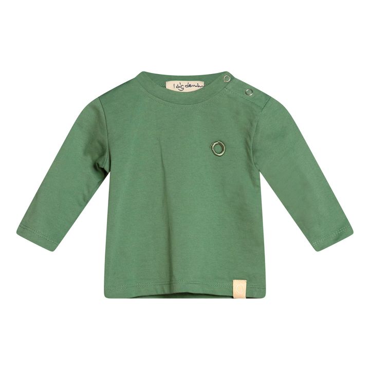 Plano Organic Cotton T-shirt | Verde- Imagen del producto n°5